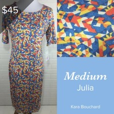 LULAROE SALE - Dress Julia NEW WITH TAGS Size- Medium