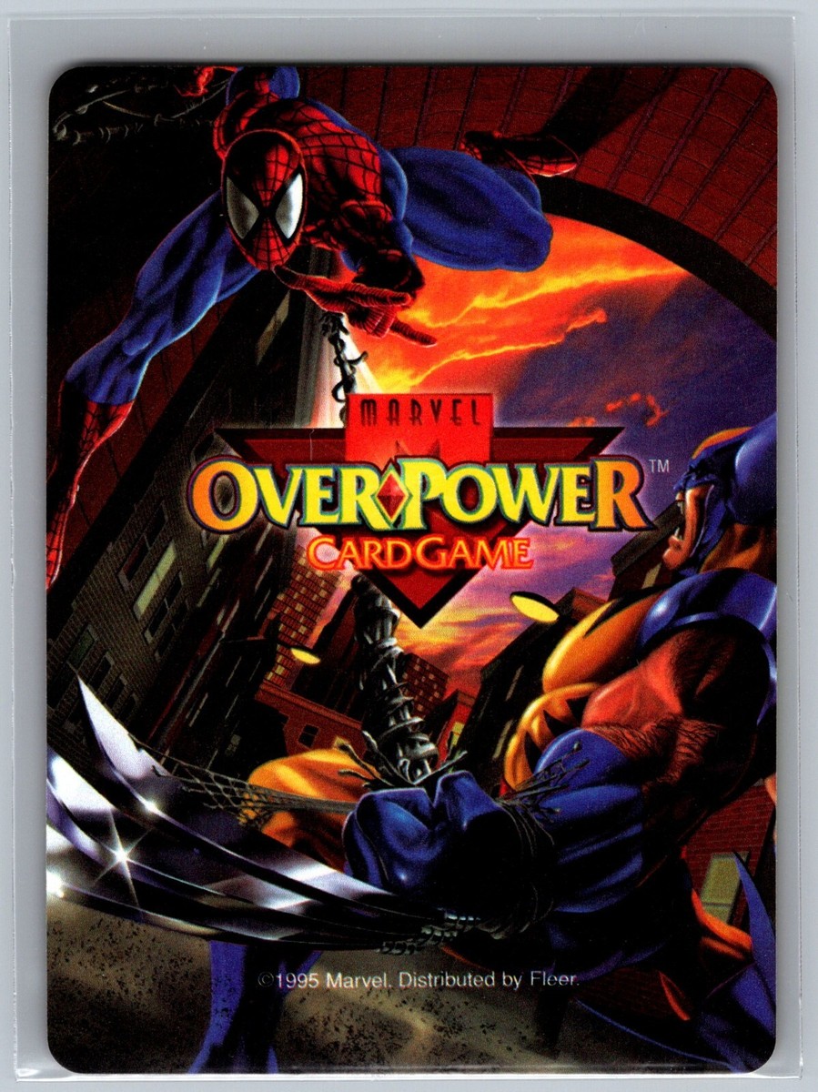 1995 Marvel Overpower CCG Spider-Man Arachnid Agility Card