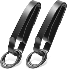 Duty Belt Key Holder 2 Pack Improved Quick Release Key Holder with Key Ring Pr