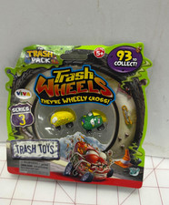 Trash Packs Trash Wheels Series 3 Trash Toys 2 Cars Moose Toys New 2