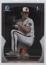 2023 Bowman Draft Chrome Levi Wells #BDC-92 6u5