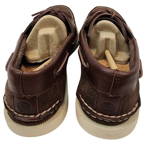 Zapato de barco Sperry para mujer A/O 2 ojos cuero marrón nobuck talla 9 - Nuevo en caja - Imagen 5 de 8