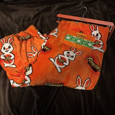 Reese s Oversized Plush Throw 59 x70  Easter Bunny