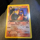 2000 Pokémon 1st Edition Team Rocket Non Holo Dark Charizard #21/82