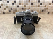 Minolta SRT201 35mm Film Camera with MD MINOLTA CELTIC F3.5 135MM LENS