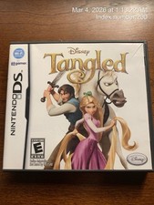Disney Tangled Nintendo DS - Authentic USA CASE ONLY NO GAME POSTER INCLUDED
