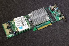 SuperMicro AOC-USASLP-S8iR PCIe Low Profile SAS RAID Controller Adapter  BBU
