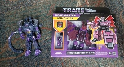 Transformers G1 Decepticon Headmaster Mindwipe Reissue Figure/ Scorponok 