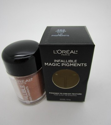 Coffee Date 462 L'OREAL Infallible Magic Pigments Powder to Cream Texture Lip