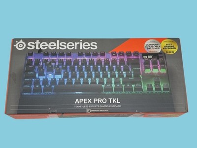 SteelSeries Apex Pro TKL Gaming Tastatur AZERTY FR OmniPoint RGB Kabel