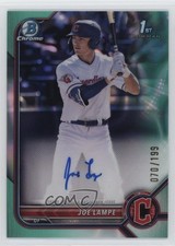 2022 Bowman Draft Chrome Pick Aqua Lava Refractor 70/199 Joe Lampe Auto bn5