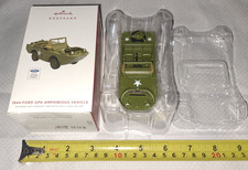 2019 Hallmark Keepsake Ornament 1944 Ford Gpa Amphibious Vehicle