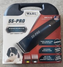 Wahl SS-Pro Single Speed Professional Pet Clipper Kit 9777 New 7706