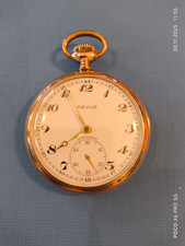 Revue Pocket Watch Very good condition Silver50,5 mm working condition