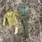 VINTAGE Barbie  Ken #785 Dreamboat Outfit, Coat, Pants & Shirt, Green