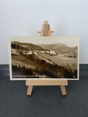 Vintage Postkarte Sommerfrische St. Corona am Wechsel, Österreich, Stadt