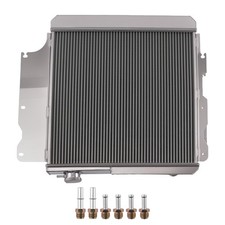 Aluminum 3 Row Radiator For Jeep Wrangler 1997-2006 4.0l 2.4l 2.5l 2101 Cu2101