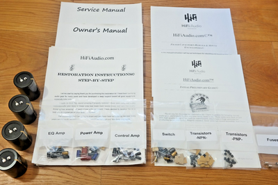 Pioneer SA-8800 II rebuild restoration recap upgrade kit repair