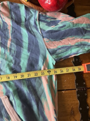 Neu ohne Etikett Adidas Originals UO R.Y.V. Hoodie Pullover In Vapor Pink Multi Größe XL - Bild 9 von 11