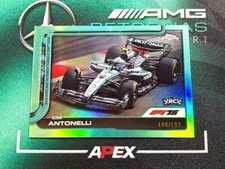 KIMI ANTONELLI RC 2025 Topps Chrome Formula 1 F1 #80 Aqua Refractor 140/199