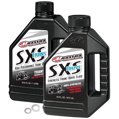 Tusk 204-412-015039a1-ba740a Drivetrain Oil Change Kit with Maxima Oil