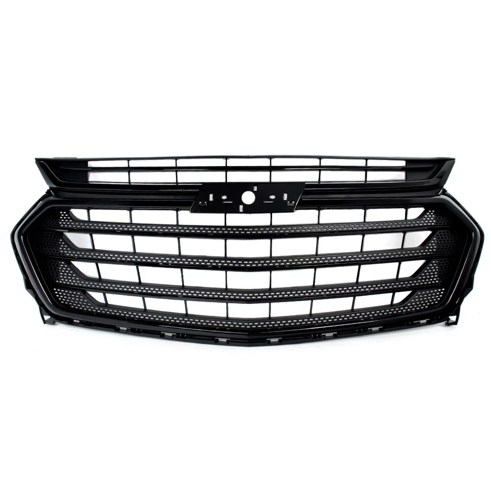 Front Bumper Grille Upper Grill Gloss Black For Chevy Chevrolet Traverse 2018-21 Foto 2 de 4