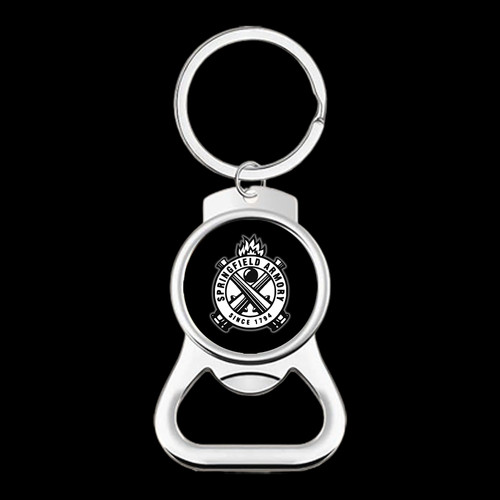 Springfield Armory Collectible Metal Keychain Bottle Opener