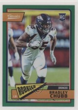 2018 Panini Honors Classics Update Rookies Green 29/75 Bradley Chubb #314 06v4