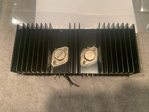 Kenwood KA-8100 Integrated Amplifier - Heatsink + Outputs