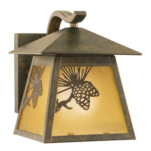 Vaxcel Lighting OW50573 Whitebark 1 Light Outdoor Wall Sconce - 8 - Olde World - Picture 1 of 6