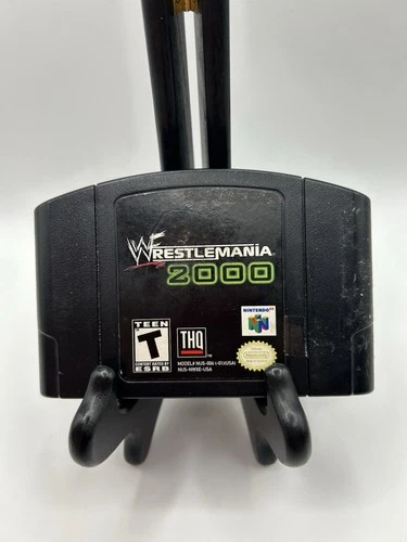 WWF Wrestlemania 2000- (Nintendo 64) Tested, Authentic, WWE wrestling Tested