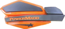 Powermadd Star Series Handguards Orange/Black #34205