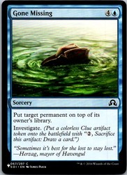Gone Missing 67 The List Reprints