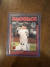 2021 Topps - 1986 Topps 35th Anniversary Series 2 Daulton Varsho /10 RC RED