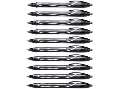 10 x BIC Gelschreiber Gel-ocity Quick Dry Kugelschreiber 0,7mm schwarz 949873