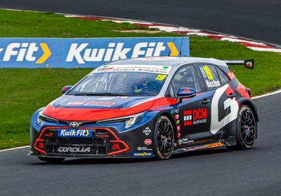 BTCC #19 Max Buxton. Toyota Corolla GR Sport. Croft Circuit.  August 2025. A3