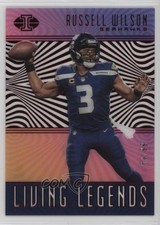 2018 Panini Illusions Living Legends Red 60/99 Russell Wilson #LL-RW 03tv