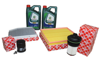 Inspektionskit Ford 2,0 Ecoblue ab 28.06.21 inkl. 10 Liter 5W30 Castrol 56999222
