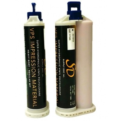 Dental Impression Cartridges VPS Heavy Light Body Set Option 2 x 50ml