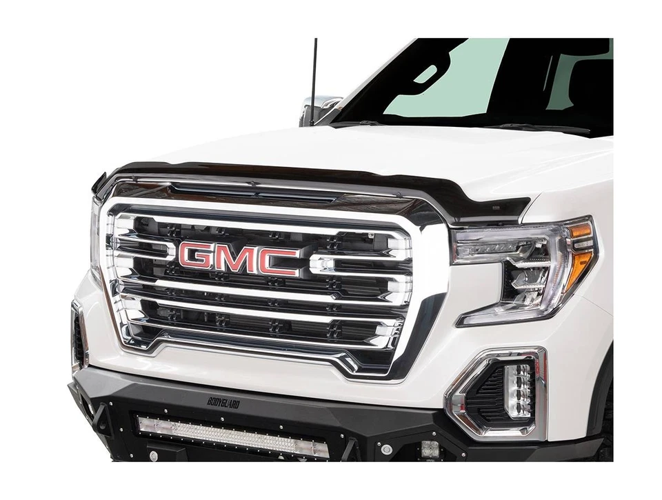 EGR Superguard Bug Shield Fits 2014-2019 GMC Sierra 1500, 2500, 3500 Dark Smoke Foto 3 de 4