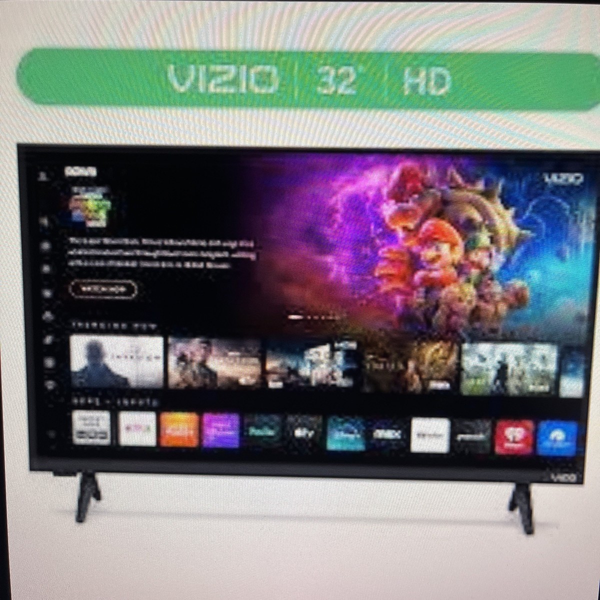 VIZIO 32 inch 1080 P smart TV w/virtual X Alexa, Google Bluetooth free  shipping