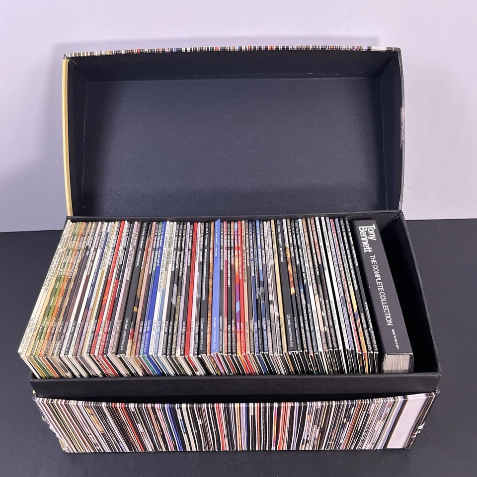 Tony Bennett Complete Collection Box Set #0186 76 Disc Signed COA Box Damage - Image 2 of 4