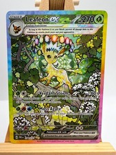 Pokemon Prismatic Evolutions - 144/131 Leafeon ex - SIR - NM/M