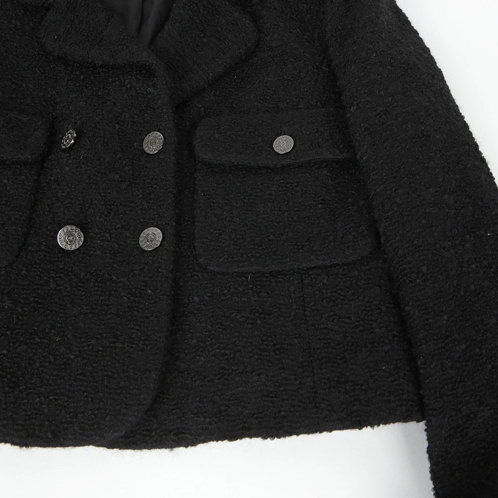 Giacca doppia tweed CHANEL 42 132799624