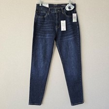 Curve Appeal High Rise Essential Skinny Jeans Womens 8 Blue Mid Wash NWT