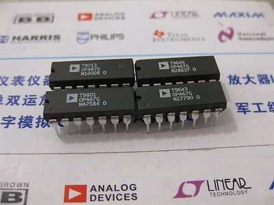 Amplificatore Operativo Quad OP467GP, Alta Precisione E Velocità, Usato