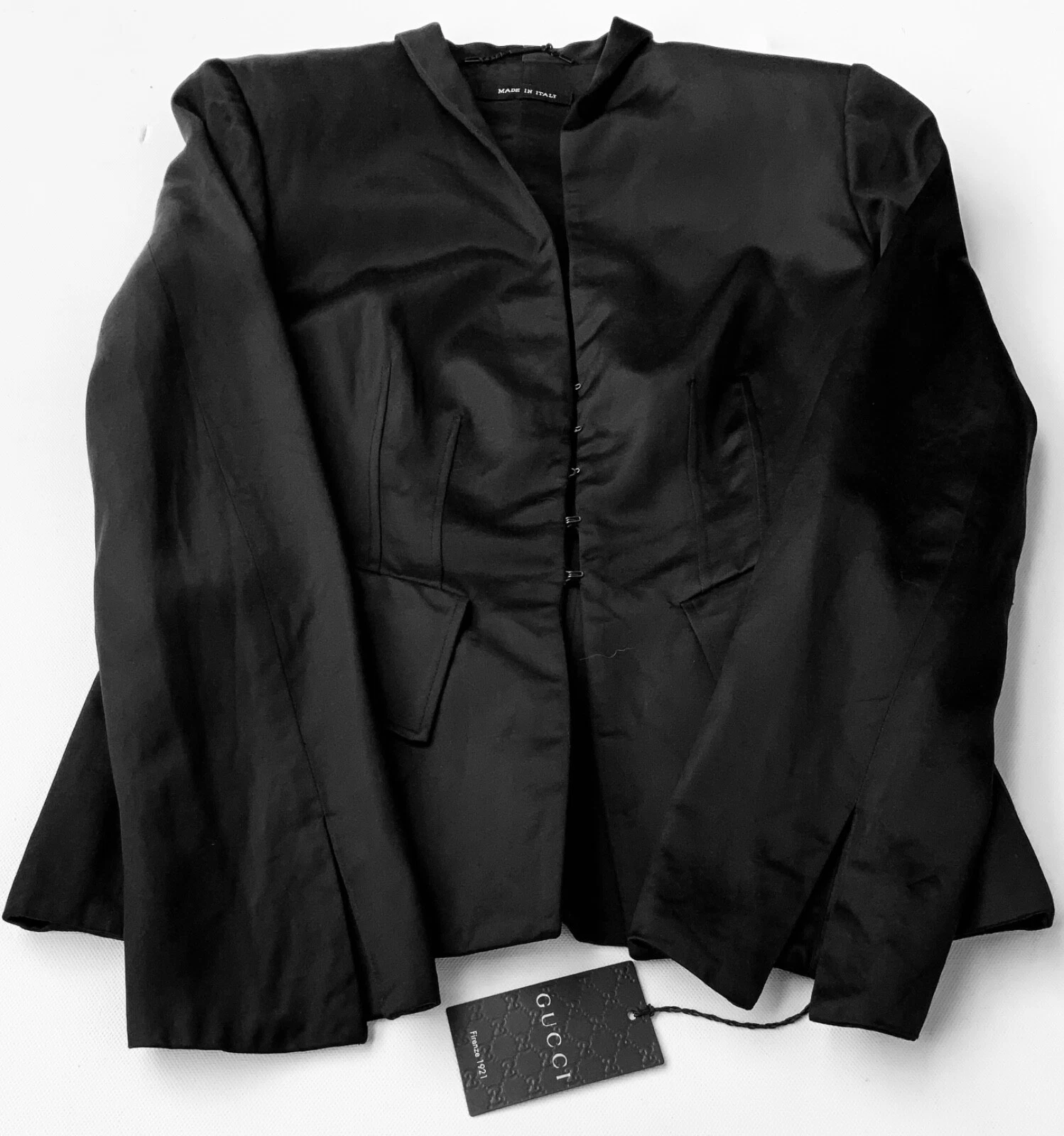GUCCI Elegante Giacca jacket taglia size 38 colore nero black
