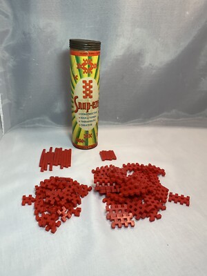 Vintage Snap-eze Thunderbird Plastics Interlocking Building Forms