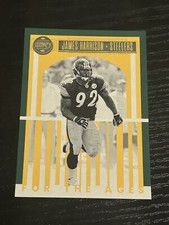 2023 Panini Legacy #FTA-18 James Harrison For the Ages Green #d /100