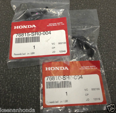 #ad Genuine OEM Honda Accord 4Dr Pair Windshield Washer Nozzles 1990 1997 Nozzle $27.95